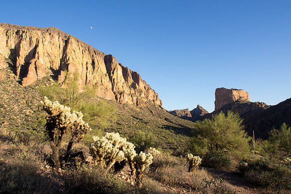 Arizona 2013 - Superstitions Hike Boulder Canyon Trail