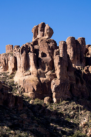 Arizona 2013 - Superstitions Hike Bluff Spring Loop